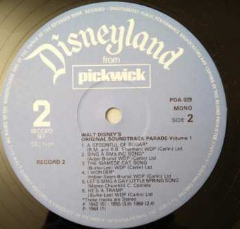 2LP Various: Walt Disney's Original Soundtrack Parade