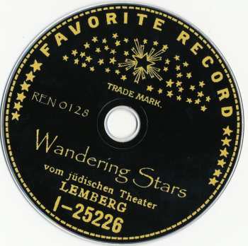 CD Various: Wandering Stars - Songs From Gimpel's Lemberg Yiddish Theatre 1906-1910