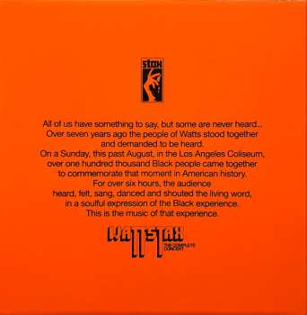 10LP/Zestaw pudełkowy Various: Wattstax ‘72 The Complete Concert LTD