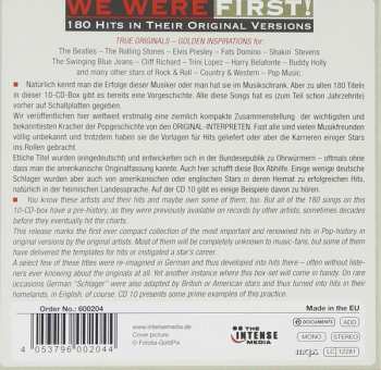 10CD/Zestaw pudełkowy Various: We Were First! (180 Hits In Their Original Versions)