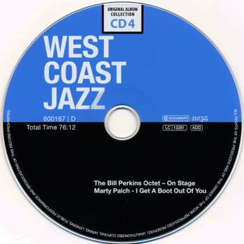 10CD/Zestaw pudełkowy Various: West Coast Jazz