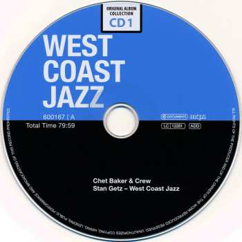10CD/Zestaw pudełkowy Various: West Coast Jazz