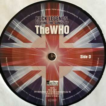 2LP Various: Rock Legends Playing The Songs Of The Who