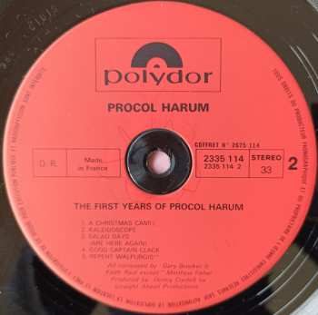 4LP/Zestaw pudełkowy Various: First Years Of Who, Cream, Procol Harum, Beatles