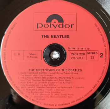 4LP/Zestaw pudełkowy Various: First Years Of Who, Cream, Procol Harum, Beatles