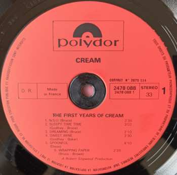 4LP/Zestaw pudełkowy Various: First Years Of Who, Cream, Procol Harum, Beatles