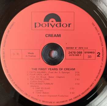 4LP/Zestaw pudełkowy Various: First Years Of Who, Cream, Procol Harum, Beatles