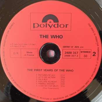 4LP/Zestaw pudełkowy Various: First Years Of Who, Cream, Procol Harum, Beatles