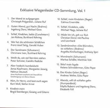 CD/Zestaw pudełkowy Various: Wiegenlieder (Exklusive Wiegenlieder CD-Sammlung, Vol. 1)