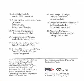 CD/Zestaw pudełkowy Various: Wiegenlieder (Exklusive Wiegenlieder CD-Sammlung, Vol. 1)