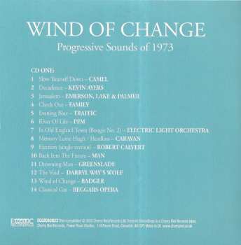 4CD/Zestaw pudełkowy Various: Wind Of Change: Progressive Sounds Of 1973