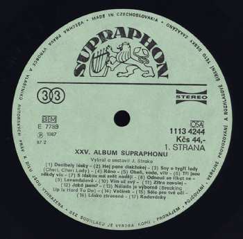 LP Various: XXV. Album Supraphonu