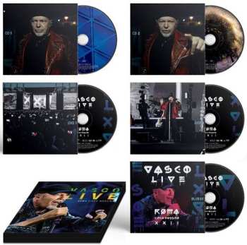 2CD/2DVD/Zestaw pudełkowy/Blu-ray Vasco Rossi: Vasco Live (Roma Circo Massimo) LTD