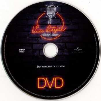 CD/DVD Vašo Patejdl: Důkaz Lásky
