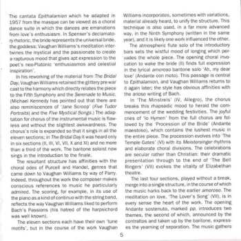 CD Ralph Vaughan Williams: Riders To The Sea · Epithalamion · Merciless Beauty