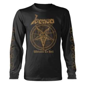 Merch Venom: Koszulka z długim rękawem Welcome To Hell (gold)