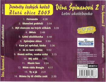 CD Věra Špinarová: Věra Špinarová 2 (Letní Ukolébavka)
