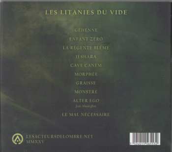 CD Versatile: Les Litanies du Vide