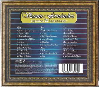 3CD/Zestaw pudełkowy Vicente Fernandez: Tesoros De Coleccion