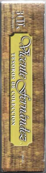 3CD/Zestaw pudełkowy Vicente Fernandez: Tesoros De Coleccion