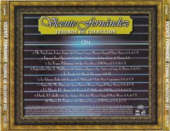 3CD/Zestaw pudełkowy Vicente Fernandez: Tesoros De Coleccion