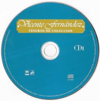 3CD/Zestaw pudełkowy Vicente Fernandez: Tesoros De Coleccion