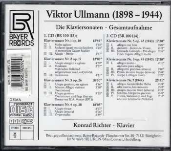 2CD Viktor Ullmann: Die Klaviersonaten • Gesamtaufnahme
