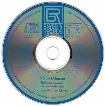 2CD Viktor Ullmann: Die Klaviersonaten • Gesamtaufnahme