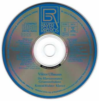 2CD Viktor Ullmann: Die Klaviersonaten • Gesamtaufnahme