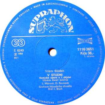 2LP/Zestaw pudełkowy Kühn Mixed Choir: V Studni / In The Well / (Opera In 1 Act), Zítek (Fragment)