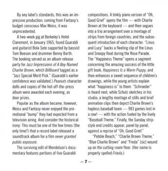 2CD Vince Guaraldi Trio: Jazz Impressions Of "A Boy Named Charlie Brown"