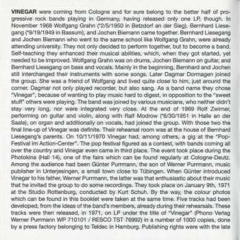 CD Vinegar: Vinegar