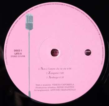 2LP Vinicio Capossela: Camera A Sud