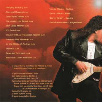 CD Vinnie Moore: Defying Gravity