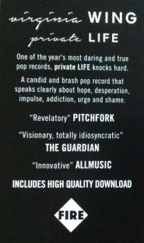 LP Virginia Wing: Private Life