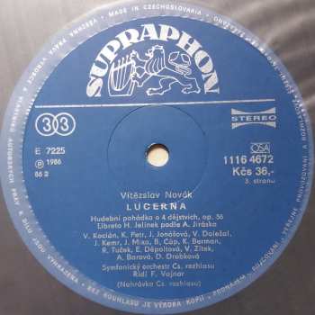 2LP/Zestaw pudełkowy Prague Radio Symphony Orchestra: Lucerna = The Lantern, Opera In 4 Acts