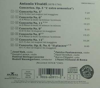 CD Vivaldi / Baumgartner / Suk: Violin Ctos From