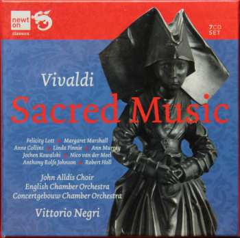 7CD/Zestaw pudełkowy Antonio Vivaldi: Sacred Music