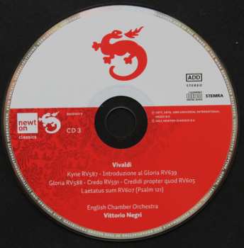 7CD/Zestaw pudełkowy Antonio Vivaldi: Sacred Music