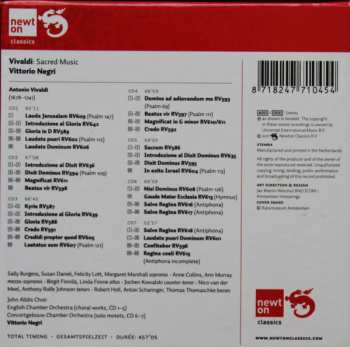 7CD/Zestaw pudełkowy Antonio Vivaldi: Sacred Music