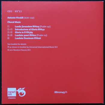 7CD/Zestaw pudełkowy Antonio Vivaldi: Sacred Music