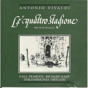 Album Vivaldi / Kapp / Philharmonia Virtuosi: Four Seasons