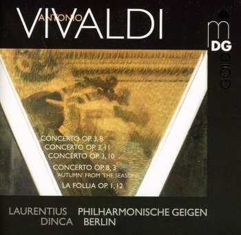 Album Vivaldi / Philharmonische Geigen Berlin / Dinca: Concertos Arr For 10 Violins