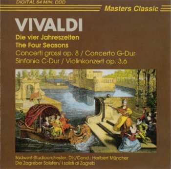 CD Antonio Vivaldi: Die Vier Jahreszeiten / The Four Seasons