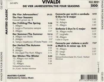 CD Antonio Vivaldi: Die Vier Jahreszeiten / The Four Seasons