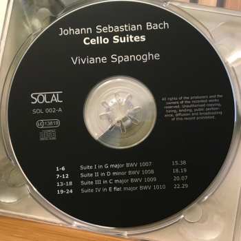 2CD Johann Sebastian Bach: J.S. Bach - Cello Suites