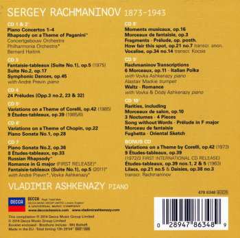 11CD/Zestaw pudełkowy Vladimir Ashkenazy: Complete Works For Piano