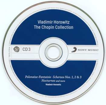 7CD/Zestaw pudełkowy Vladimir Horowitz: The Chopin Collection