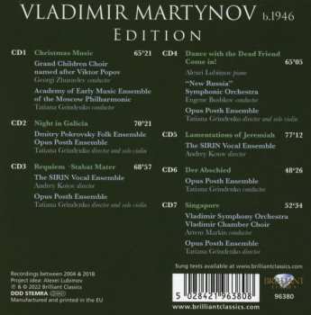7CD/Zestaw pudełkowy Vladimir Martynov: Martynov Edition