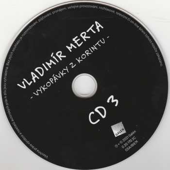 3CD/Zestaw pudełkowy Vladimír Merta: Vykopávky Z Korintu